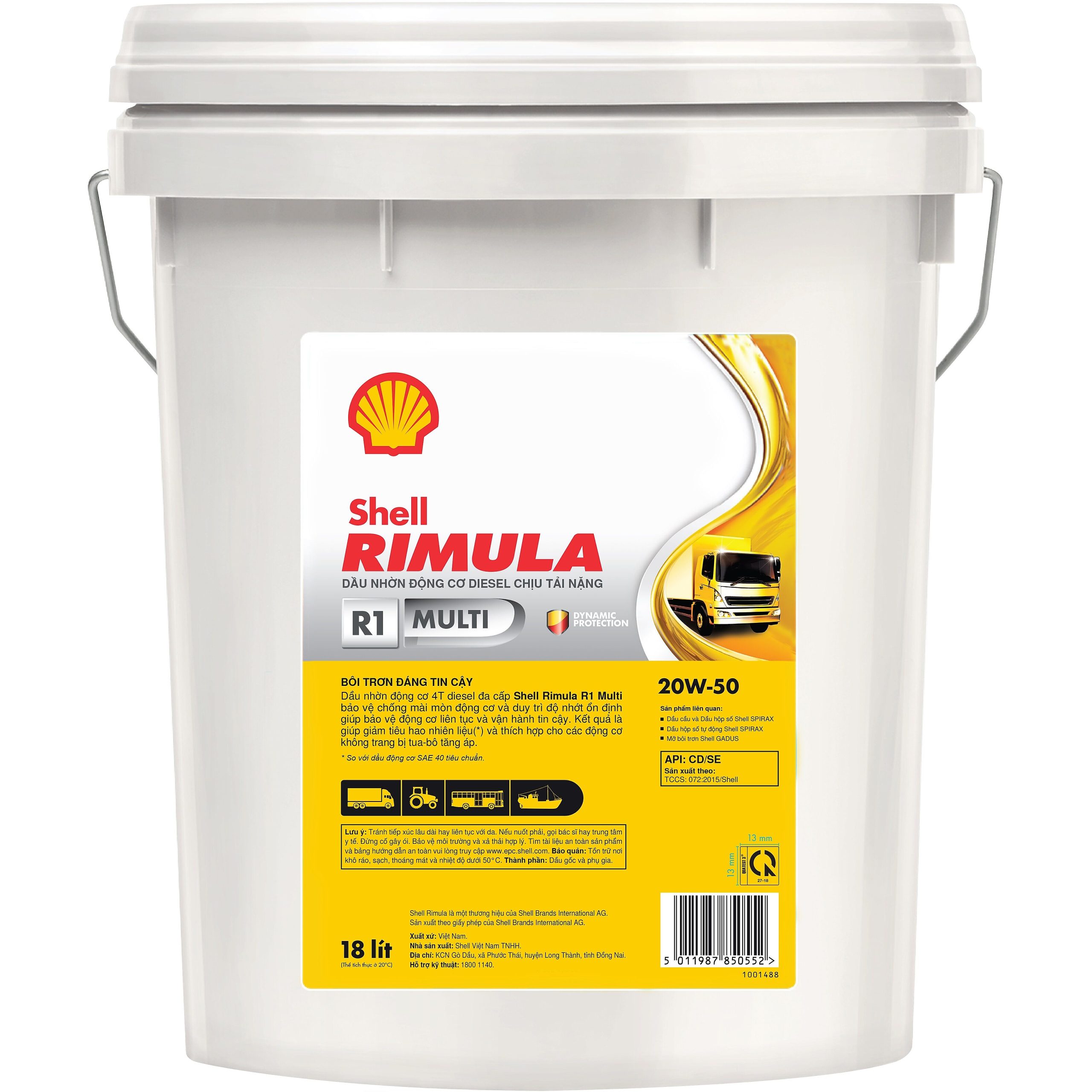 Shell Rimula R1 Multi 20W50